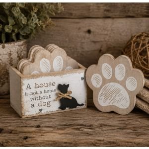 Dog Coaster Set Dog Coaster Set