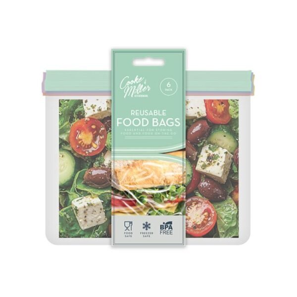 Reusable Food Bags 6pk