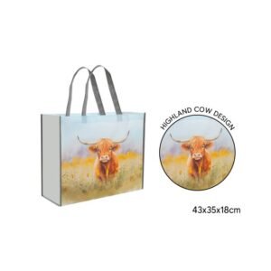 Reusable Shopping Bag - Highland Cow Reusable Shopping Bag - Highland Cow