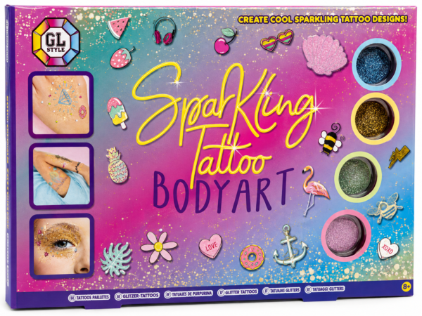Sparkling Tattoo Body Art Kit Sparkling Tattoo Body Art Kit