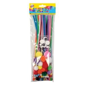 100-Piece Mixed Craft Essentials 100-Piece Mixed Craft Essentials