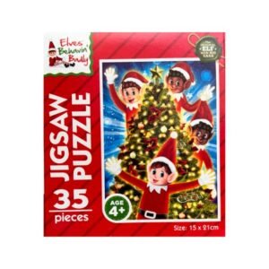 35-piece Christmas elf jigsaw puzzle
