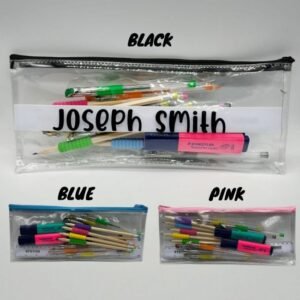 Jumbo Pencil Case - Blue Jumbo Pencil Case - Blue