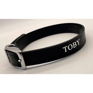 Leather Dog Collar - Medium