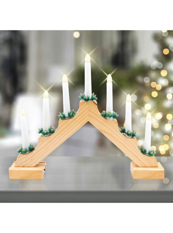 Wooden LED Candle Bridge Wooden LED Candle Bridge