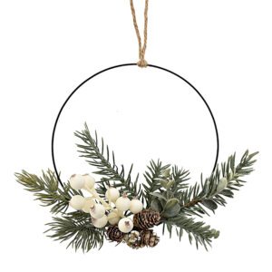 Artificial Mistletoe Christmas Wreath Artificial Mistletoe Christmas Wreath