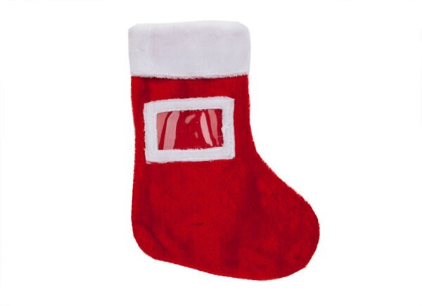 Plush Photo Christmas Stocking