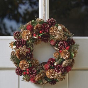 Handcrafted Natural Christmas Wreath