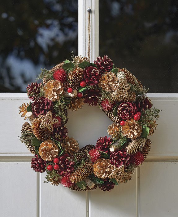 Handcrafted Natural Christmas Wreath
