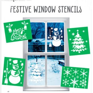 Christmas Window Stencils