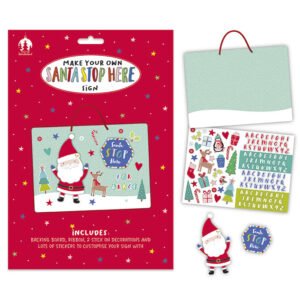 Make Your Own Santa Stop Sign Make Your Own Santa Stop Sign