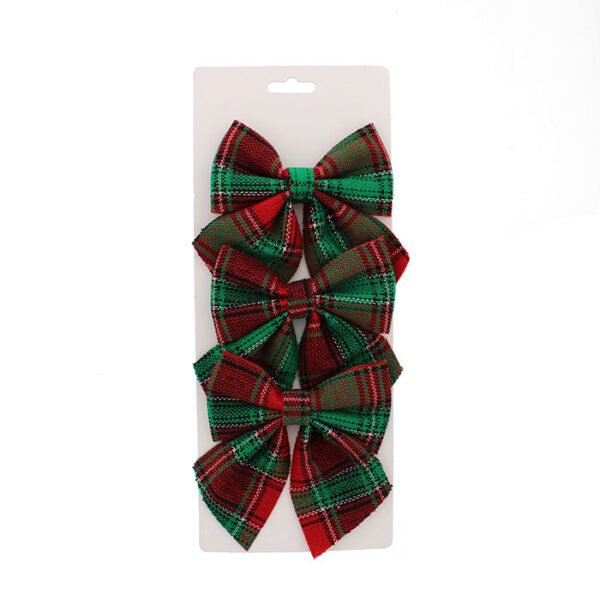 Tartan Velvet Bows 3 Pack