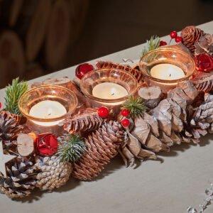 Trio Candle Holder – Frost Trio Candle Holder – Frost