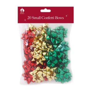 Confetti Bows Pack of 20