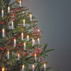 Set of 30 Flicker Effect Christmas Tree Candles Set of 30 Flicker Effect Christmas Tree Candles