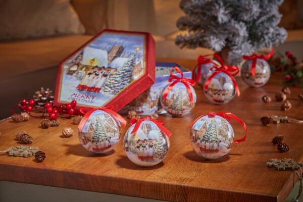 Set of 7 Christmas Baubles – Carollers Set of 7 Christmas Baubles – Carollers