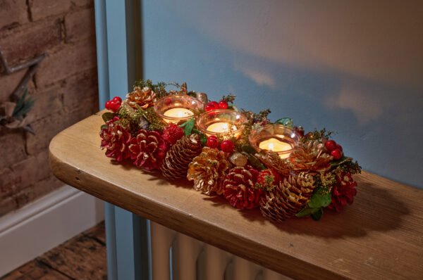 Trio Candle Holder – Natural