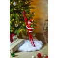 Ladder-Climbing Santa