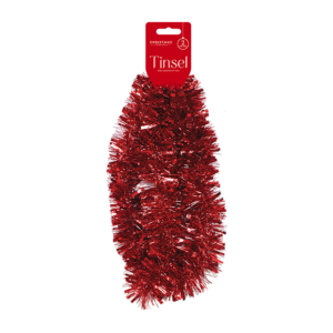 Red Christmas Tinsel