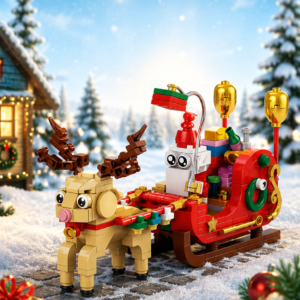 Christmas Sleigh Building Bricks