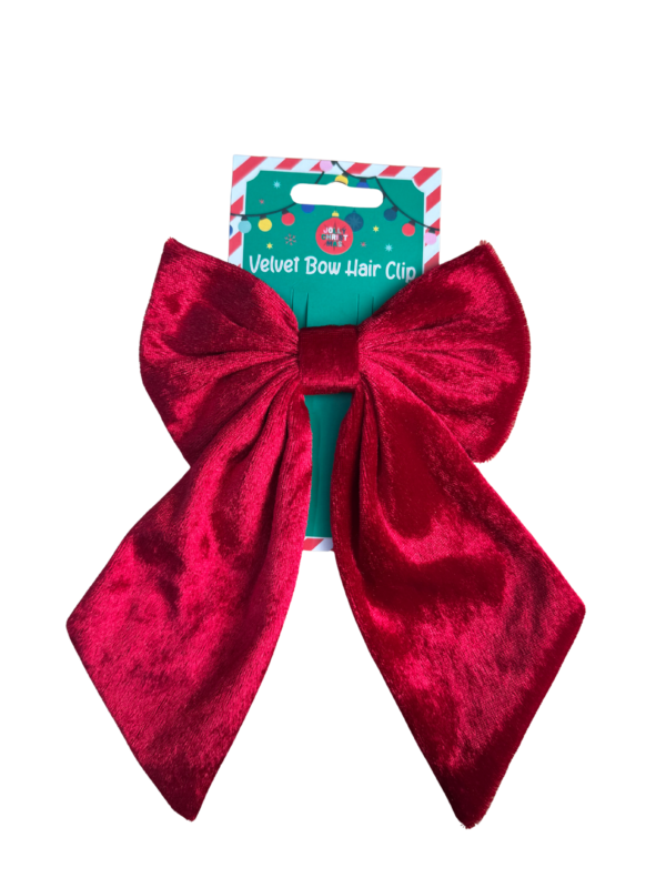 Long Velvet Bow Hair Clip Long Velvet Bow Hair Clip