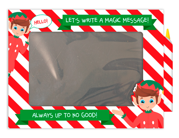 Elf Magnetic Message Board