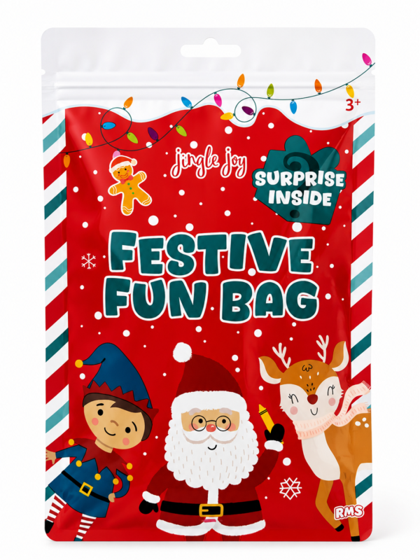 Christmas Colouring Activity Bag with Crayons
